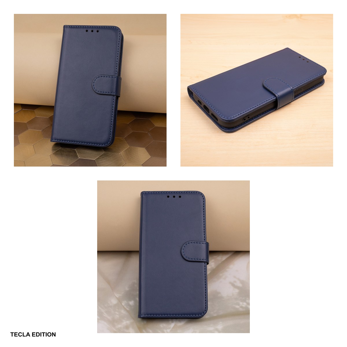 Husa Smart Classic pentru Honor Magic 7 Lite, tip carte cu inchidere magnetica, Albastru [5]