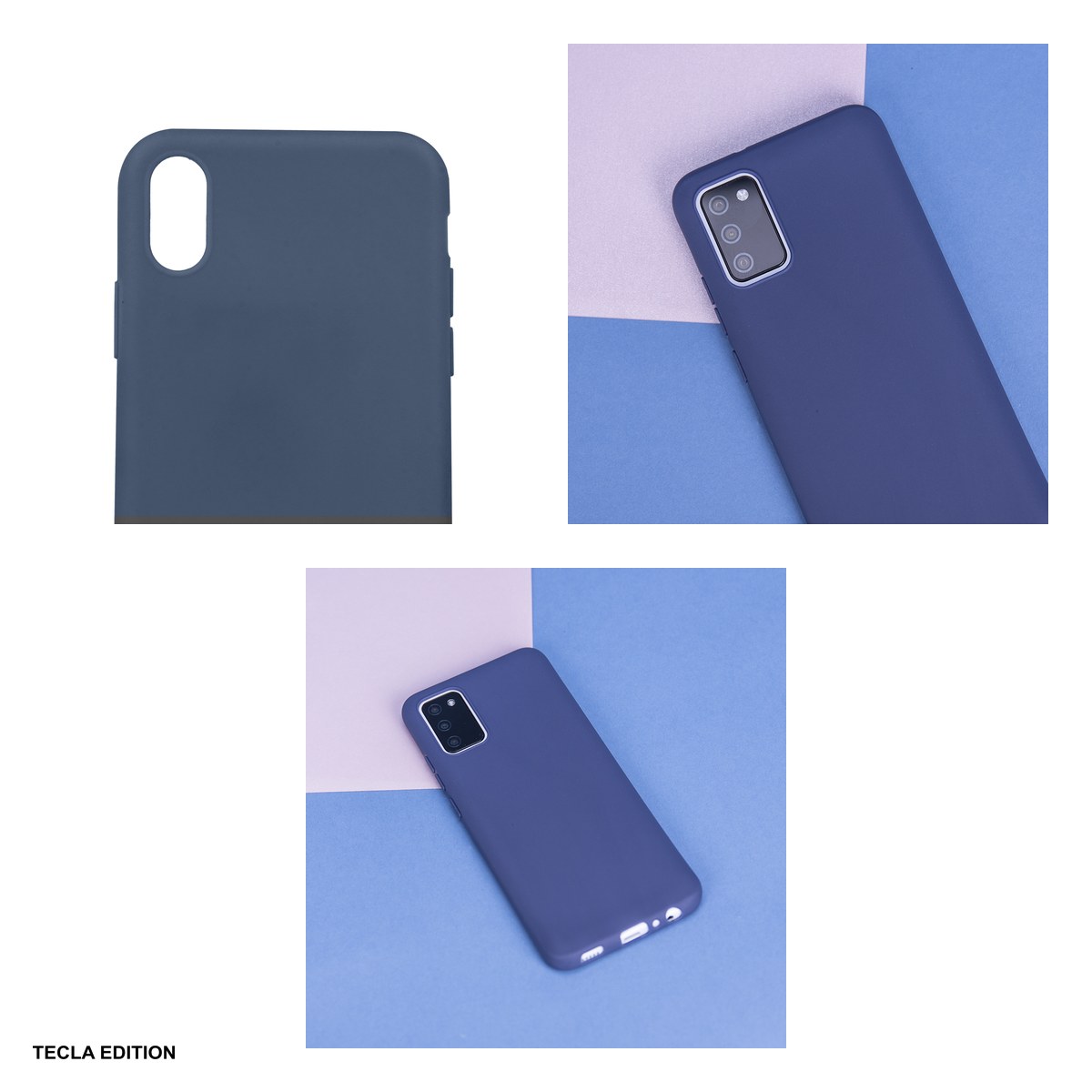 Husa Matt TPU Fusion pentru Motorola Edge 60 Fusion, Carcasa, Albastru [4]
