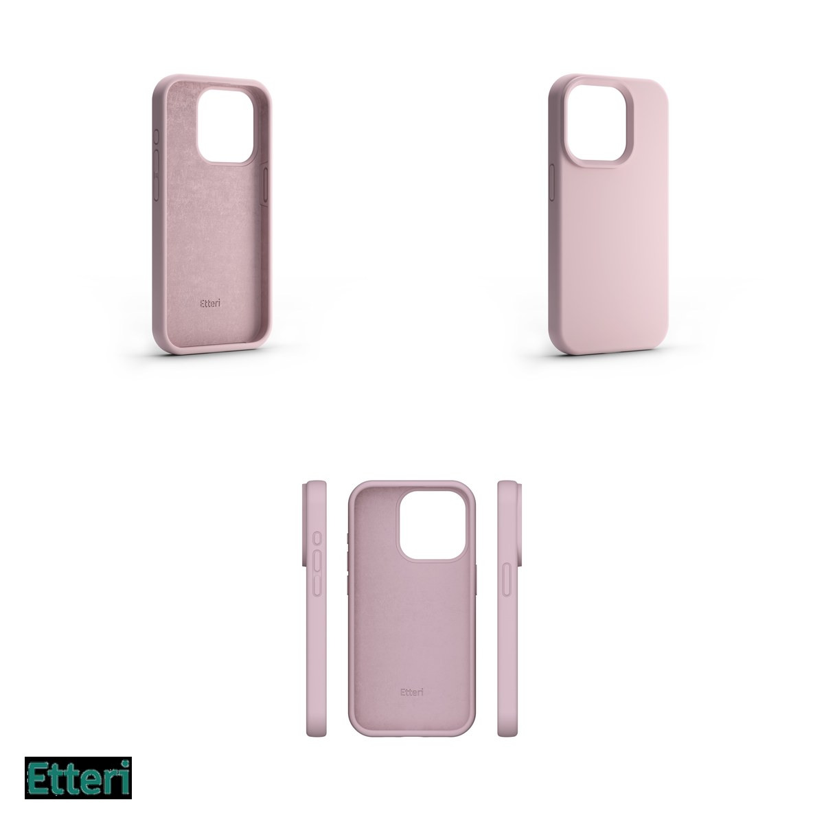 Husa Etteri Silicone pentru Xiaomi Redmi 15C Global, Carcasa, Roz [3]