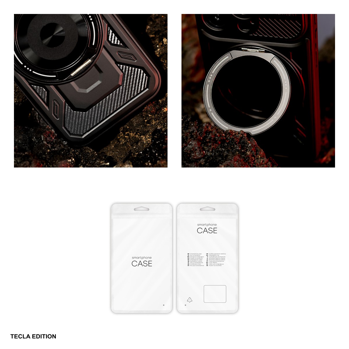 Husa Defender Armor Mag pentru Apple iPhone 14 Pro Max, Carcasa magnetica, Negru [4]