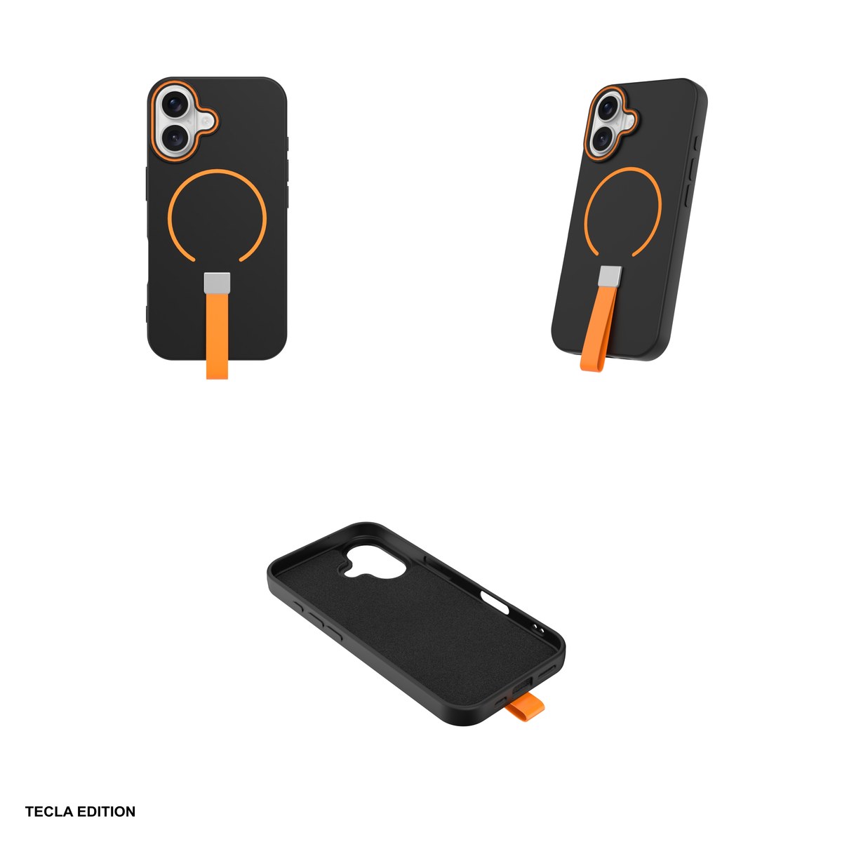 Husa Loop Thin Mag pentru Samsung Galaxy S25 Ultra, Carcasa magnetica, Negru [3]