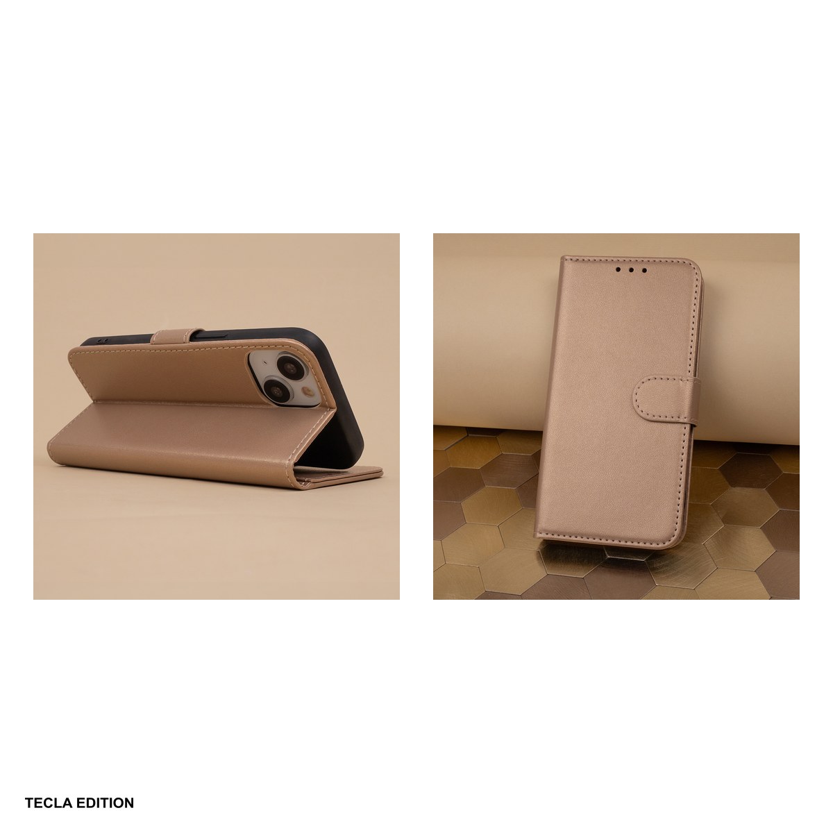 Husa Smart Classic pentru Xiaomi Redmi 15 5G, Redmi 15 4G EU, tip carte cu inchidere magnetica, Auriu [4]