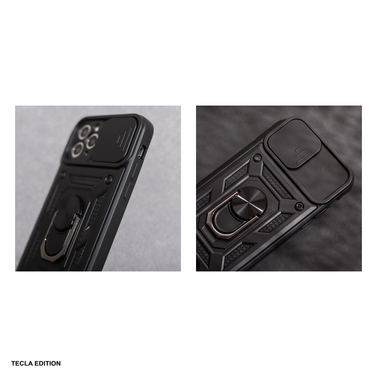 Husa Defender Slide pentru Google Pixel 10 Pro, Pixel 10, Carcasa, Negru [4]