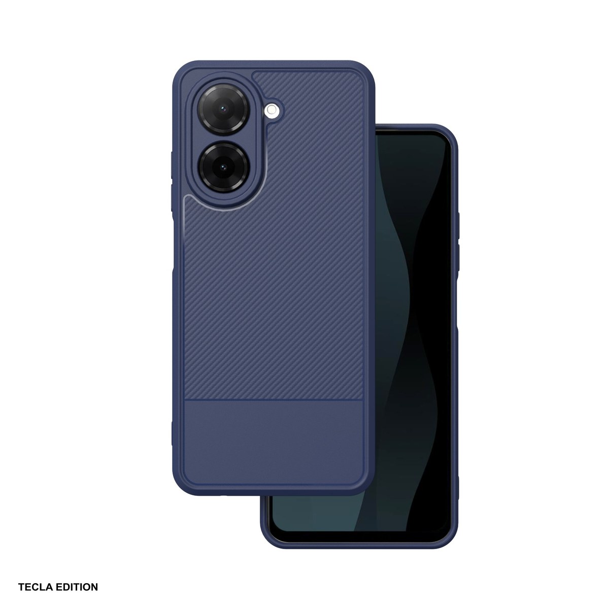 Huse si protectii pentru Xiaomi Redmi A5 Global - Husa Simple Carbon pentru Xiaomi Redmi A5 Global, Carcasa, Albastru