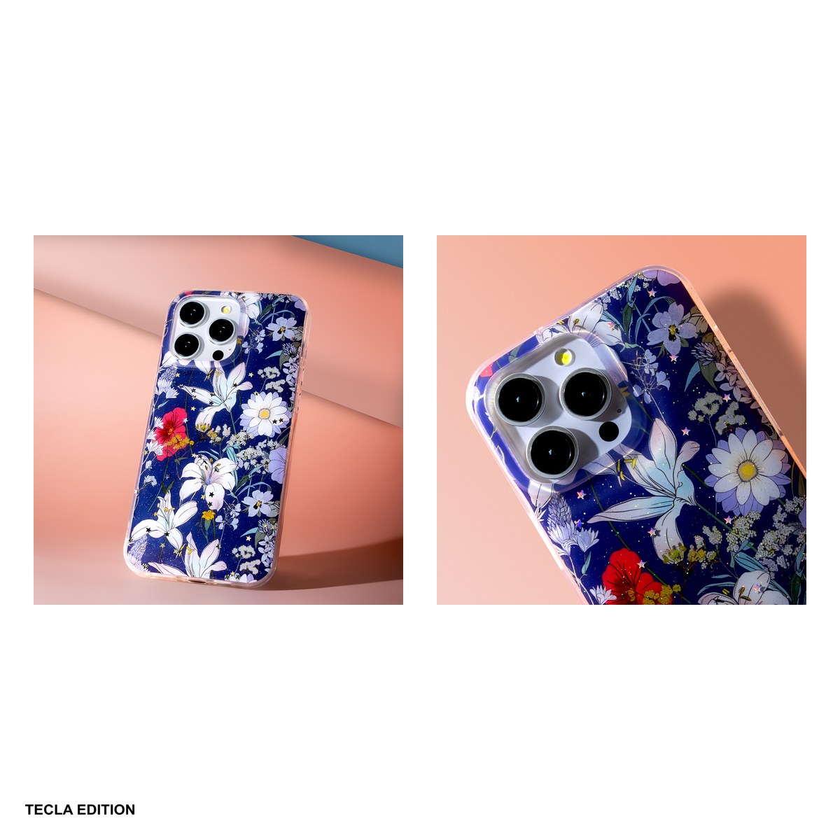 Husa Glow Glam pentru Xiaomi Redmi 14C 4G, Carcasa, Albastru [4]