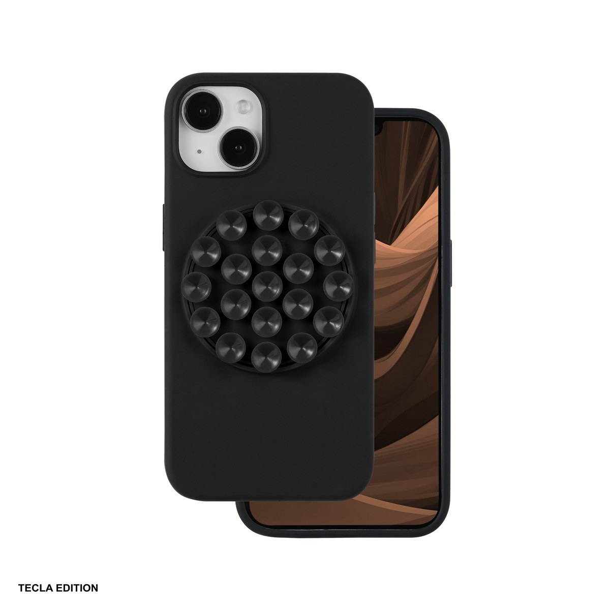Huse si protectii smartphone - Husa Silicone Stick pentru Apple iPhone 12 Pro, iPhone 12, Carcasa, Negru