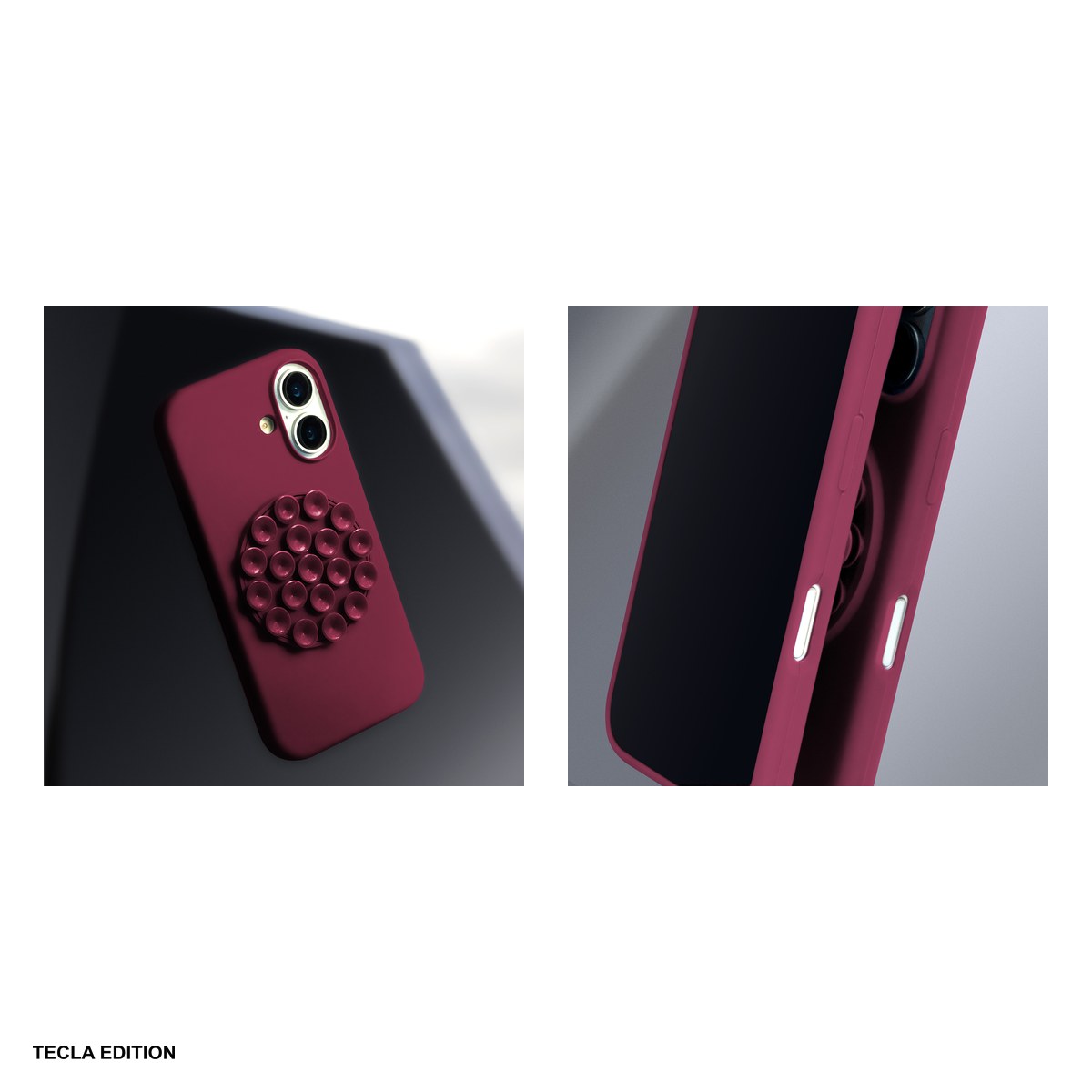 Husa Silicone Stick maroon pentru Apple iPhone 13, Carcasa, Visiniu [4]