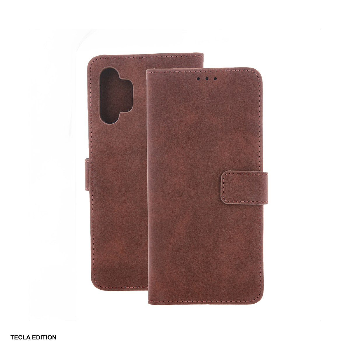 Huse si protectii pentru Xiaomi Redmi 15C 5G EU - Husa Smart Velvet pentru Xiaomi Redmi 15C 5G EU, Redmi 15C 4G EU, tip carte cu inchidere magnetica, Maro