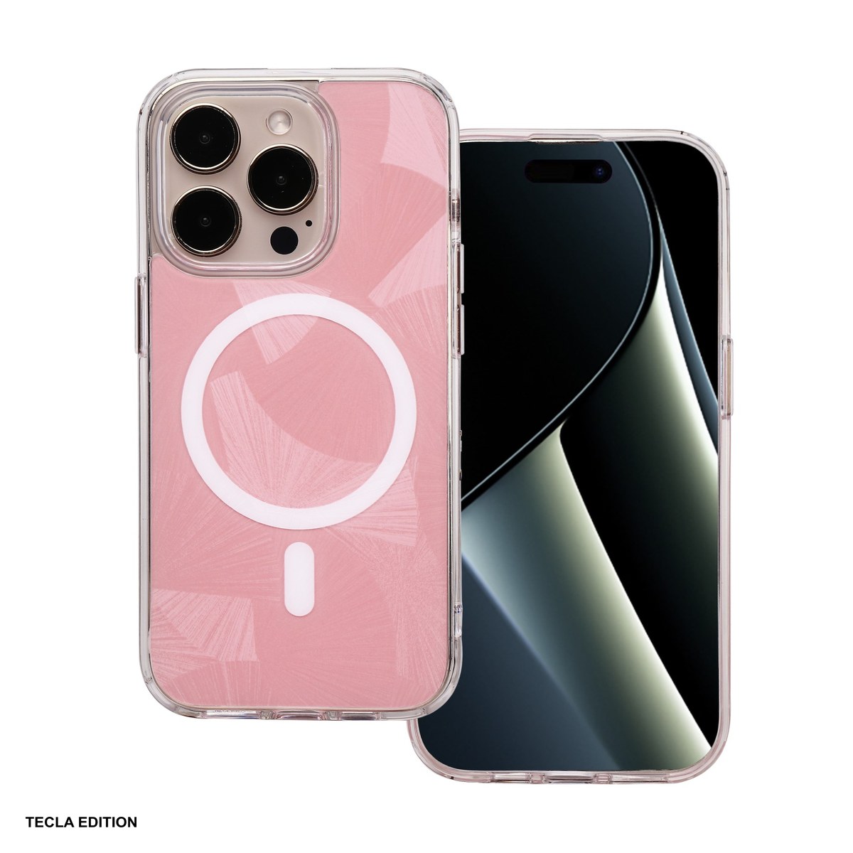 Huse si protectii smartphone - Husa Flash Mag pentru Apple iPhone 15 Pro, Carcasa magnetica, Roz
