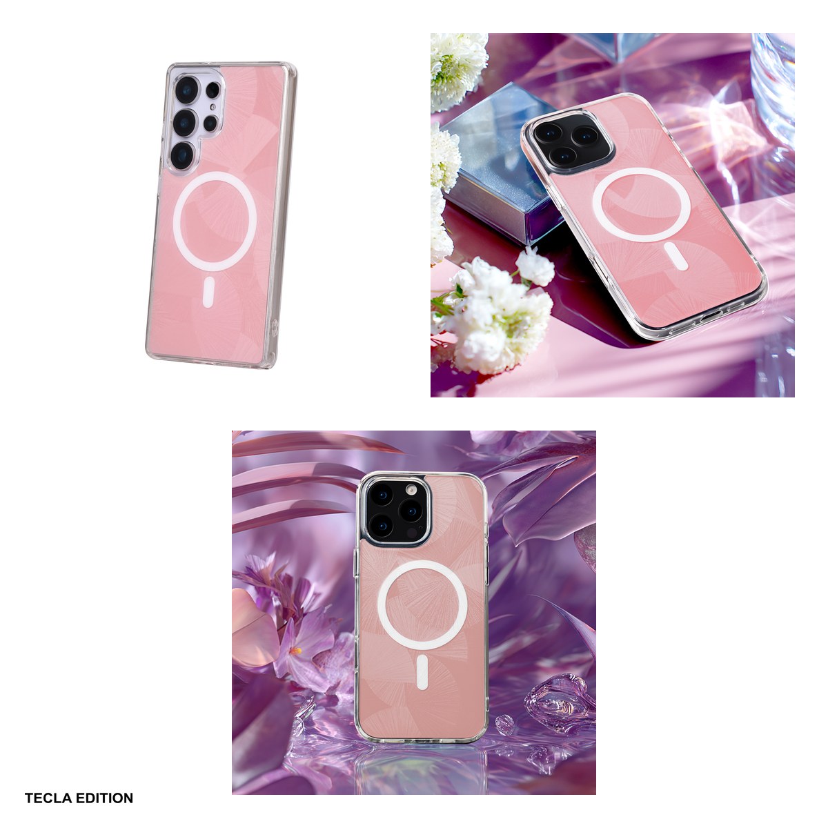 Husa Flash Mag pentru Samsung Galaxy S25 Ultra, Carcasa magnetica, Roz [3]
