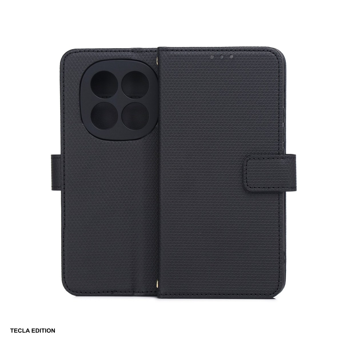 Huse si protectii pentru Xiaomi Redmi Note 14 Pro Plus 5G - Husa Smart Triangle pentru Xiaomi Redmi Note 14 Pro Plus 5G (Global), tip carte, Negru