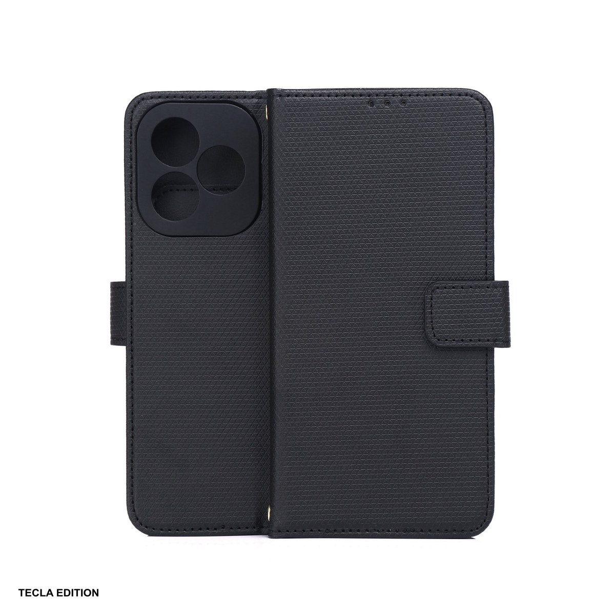 Huse si protectii pentru Honor 400 Lite - Husa Smart Triangle pentru Honor 400 Lite, tip carte, Negru