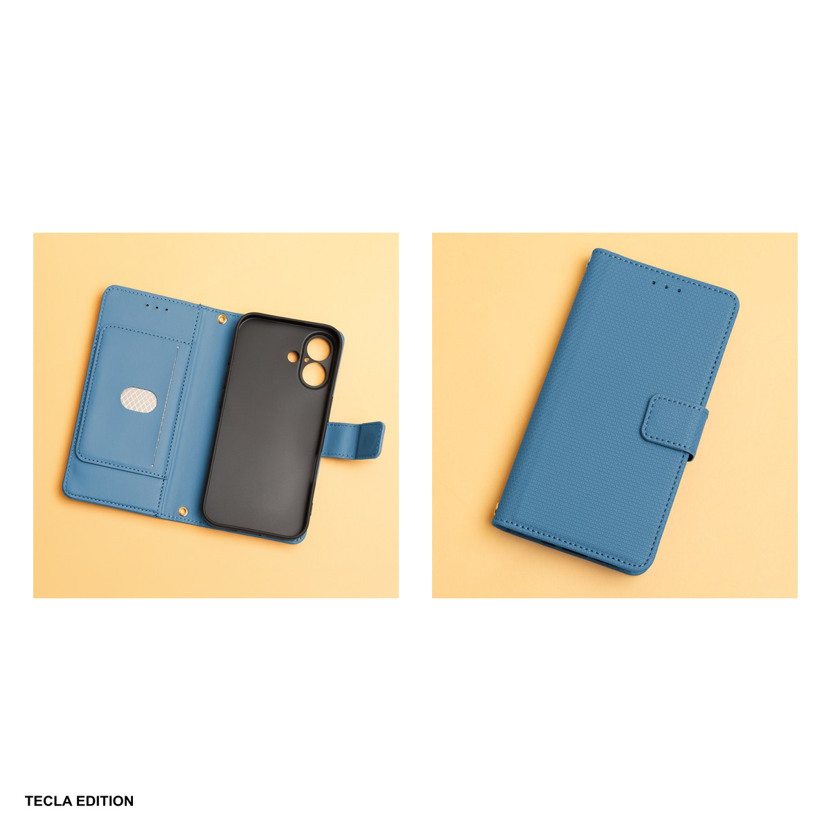 Husa Smart Triangle pentru Samsung Galaxy A16 5G, Galaxy A16 4G, Galaxy M16 5G, tip carte, Albastru [4]