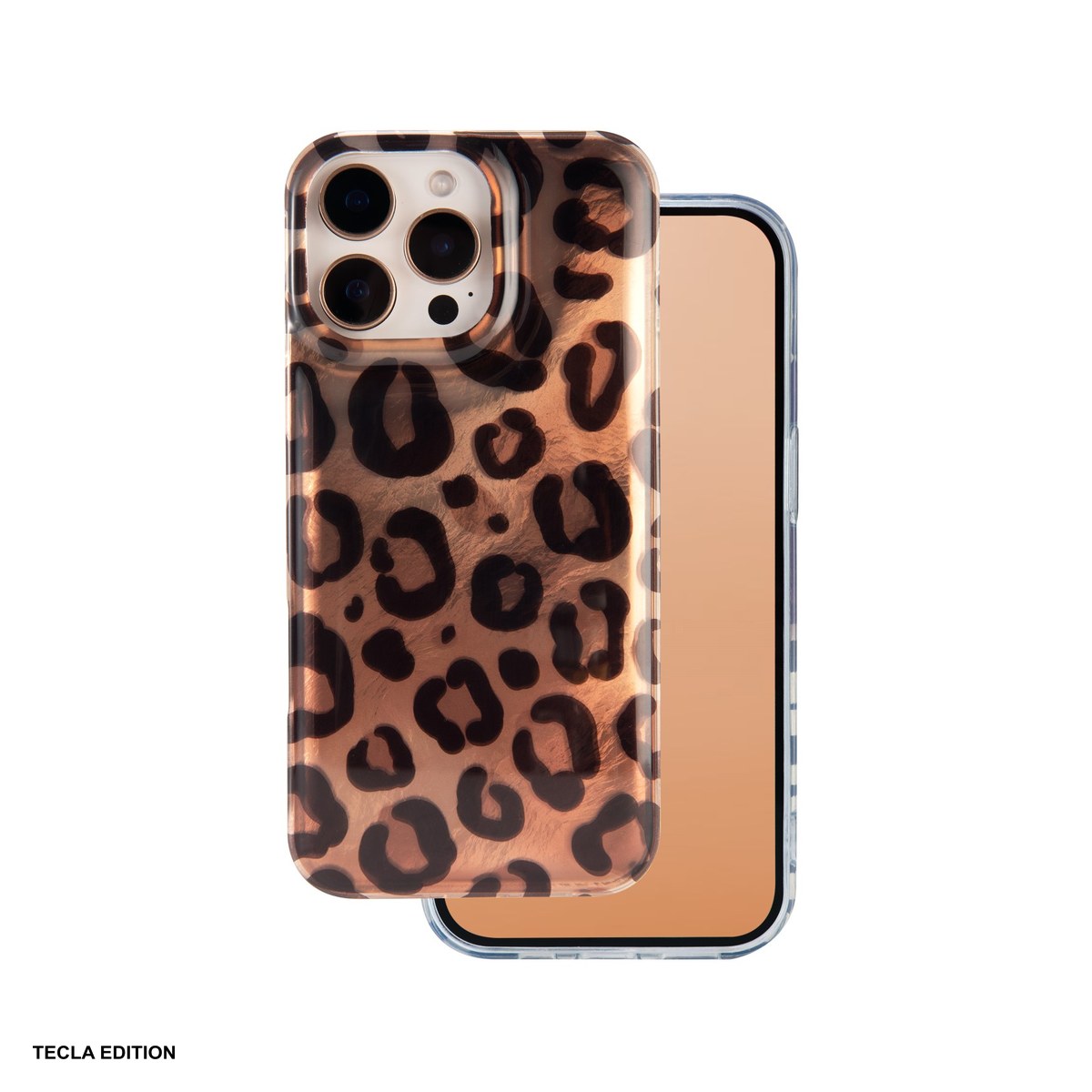 Huse si protectii smartphone - Husa Animal Print Panther pentru Apple iPhone 15 Pro, Carcasa, Multicolor
