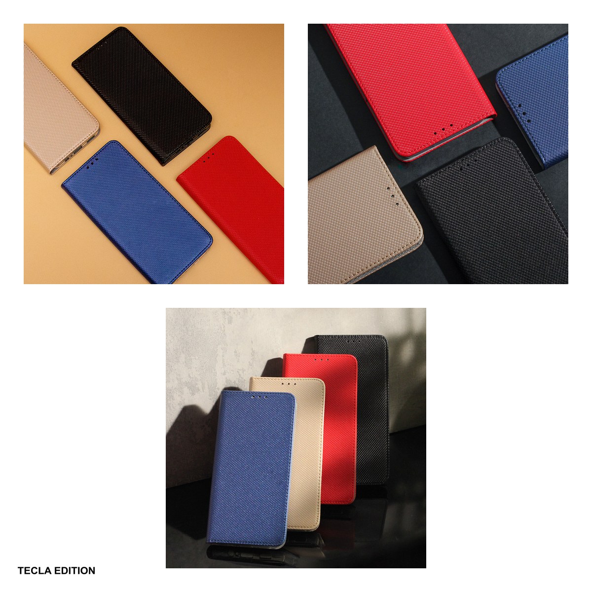 Husa Smart Magnet pentru Google Pixel 10A, tip carte cu inchidere magnetica, Auriu [4]