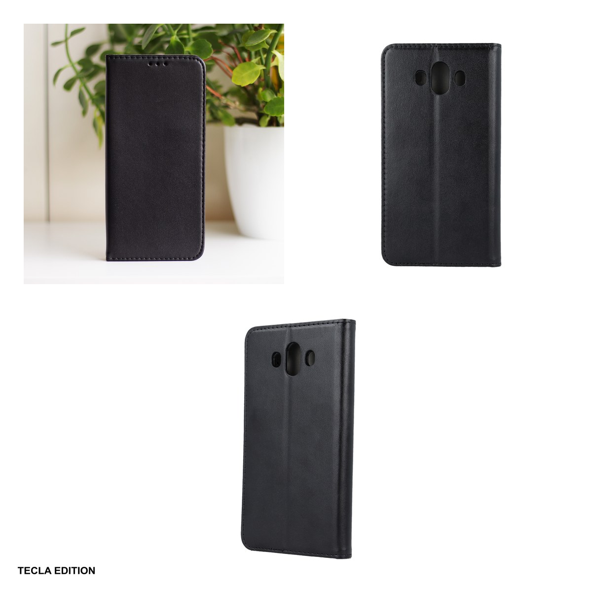 Husa Smart Magnetic pentru Samsung Galaxy S26 Plus, tip carte cu inchidere magnetica, Negru [3]