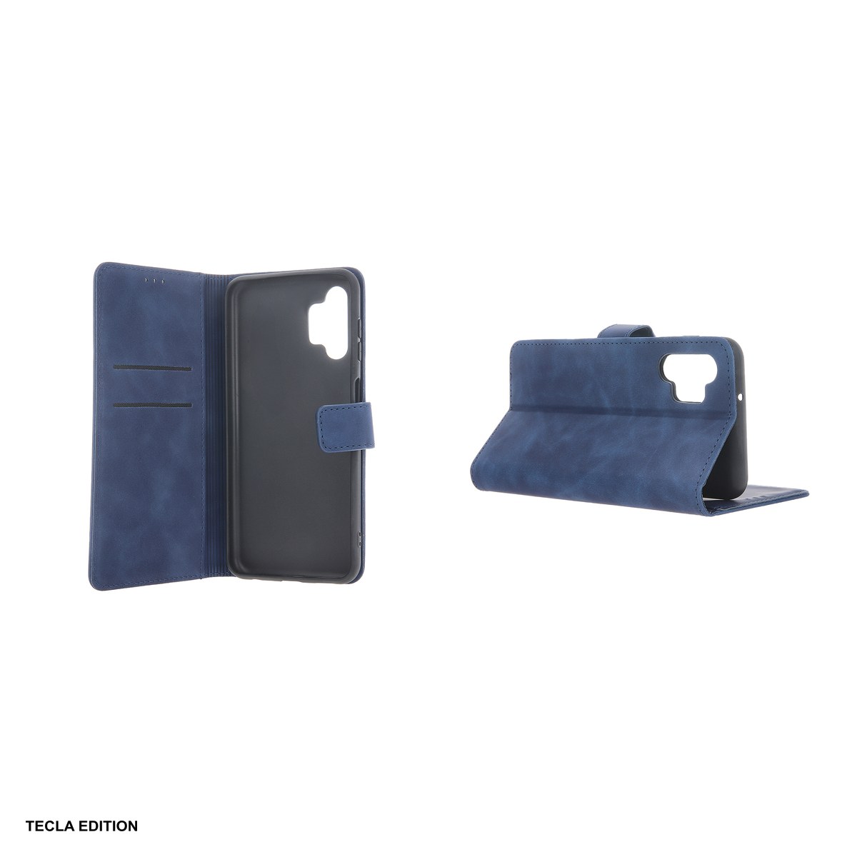 Husa Smart Velvet pentru Samsung Galaxy S26 Plus, tip carte cu inchidere magnetica, Albastru [4]