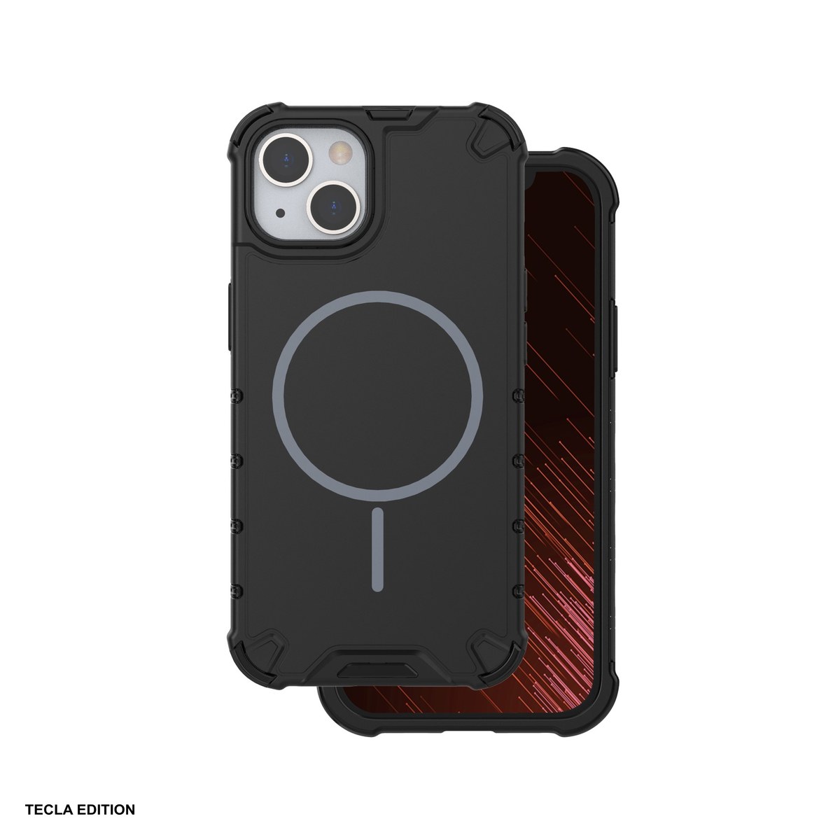 Huse si protectii smartphone - Husa Defender 2in1 Mag pentru Apple iPhone 13, Carcasa magnetica, Negru
