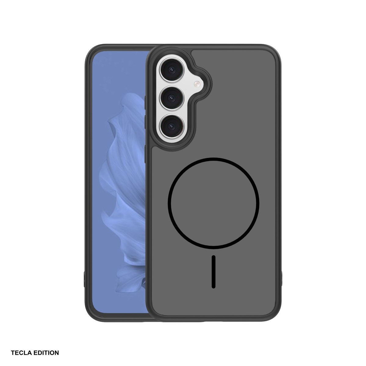 Huse si protectii smartphone - Husa Frame Thin Mag pentru Samsung Galaxy S25, Carcasa magnetica, Negru