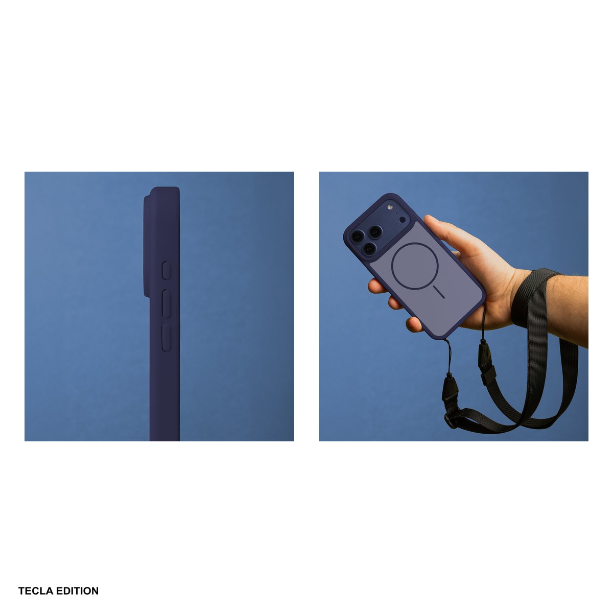 Husa Frame Thin Mag pentru Samsung Galaxy S26 Plus, Carcasa magnetica, Albastru inchis [4]