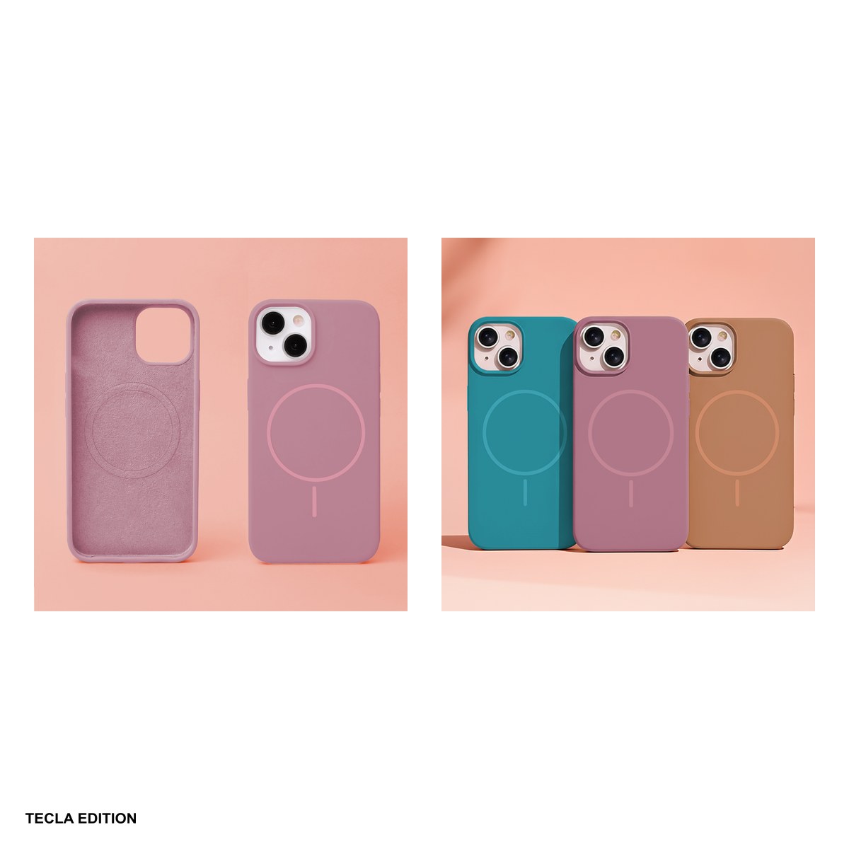 Husa Silicone Thin Mag pentru Apple iPhone 17 Pro Max, Carcasa magnetica, Roz [4]