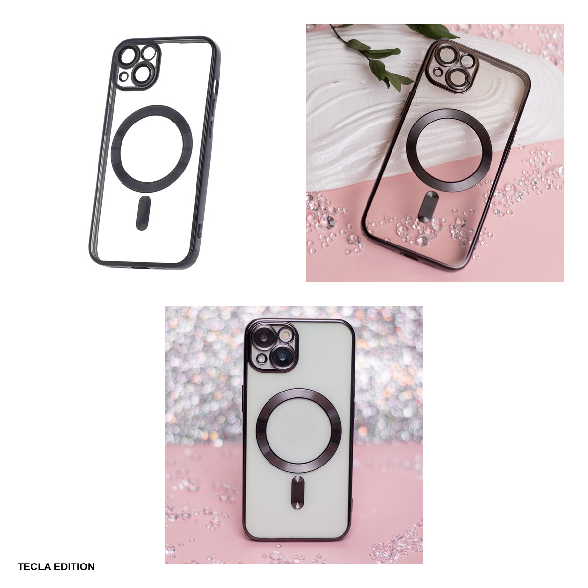 Husa Color Chrome Mag pentru Samsung Galaxy S26, Carcasa magnetica, Negru [3]