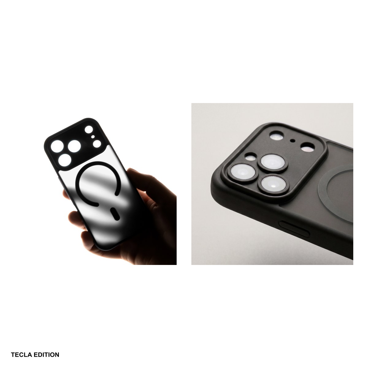 Husa Mag Matt pentru Apple iPhone 17 Air, Carcasa magnetica, Negru [4]
