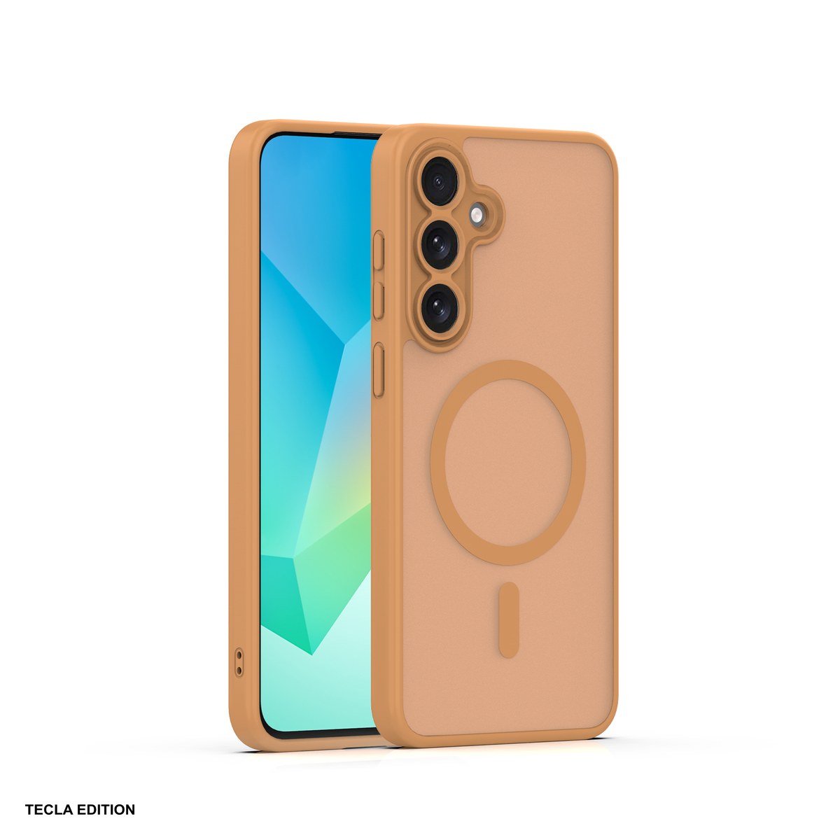Huse si protectii smartphone - Husa Mag Matt pentru Samsung Galaxy S24, Galaxy S25, Carcasa magnetica, Maro