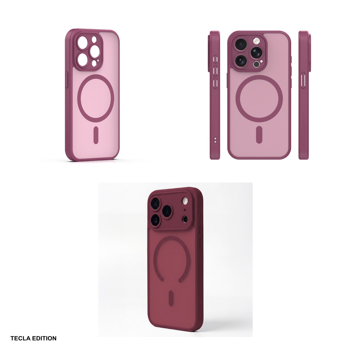 Husa Mag Matt pentru Apple iPhone 14 Pro, Carcasa magnetica [3]