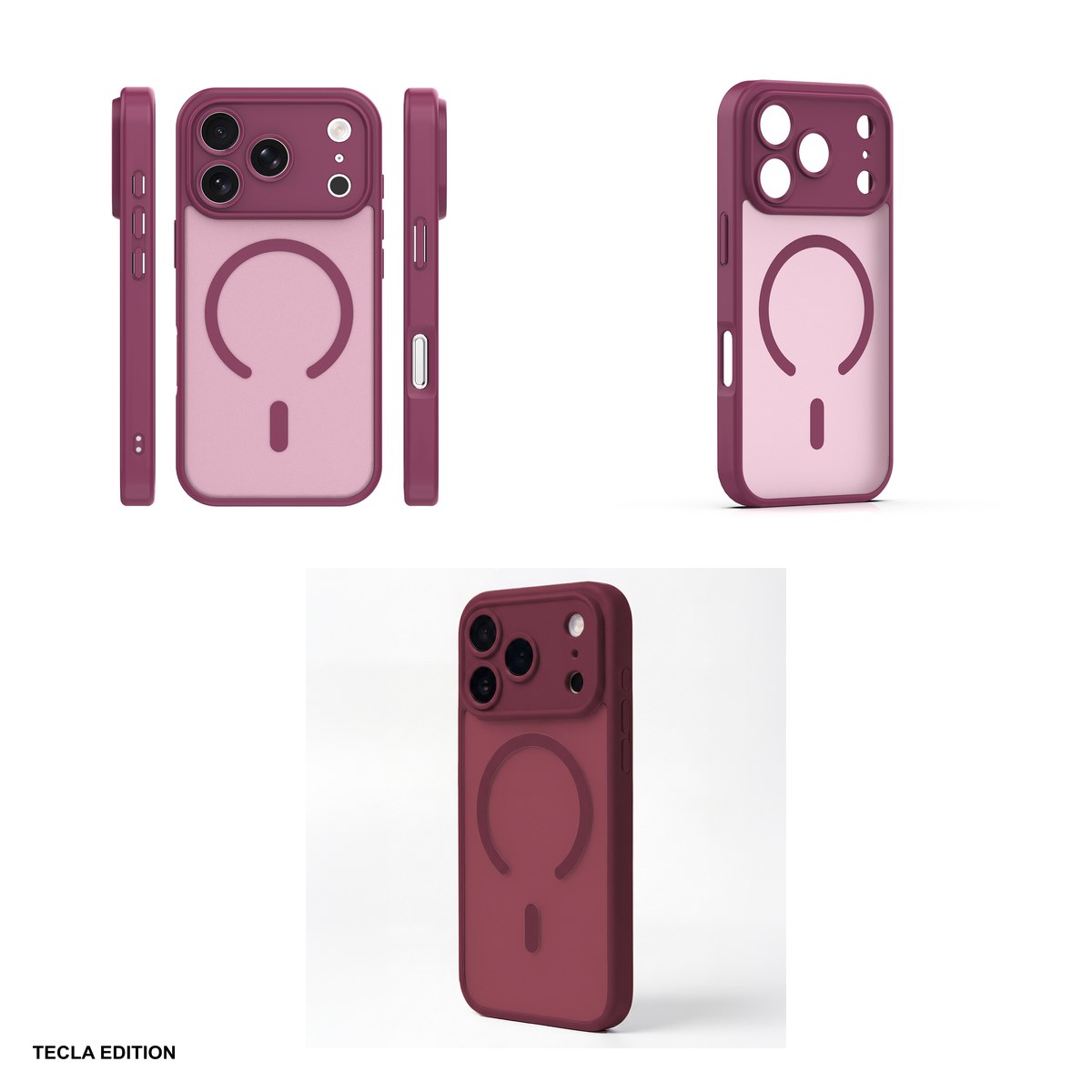 Husa Mag Matt pentru Apple iPhone 17 Pro Max, Carcasa magnetica [3]