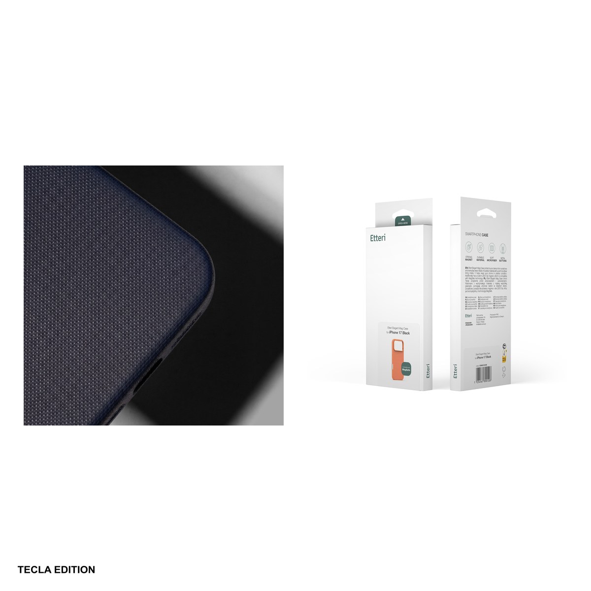 Husa Etteri Elegant Mag pentru Apple iPhone 14 Pro, Carcasa magnetica, Albastru [5]