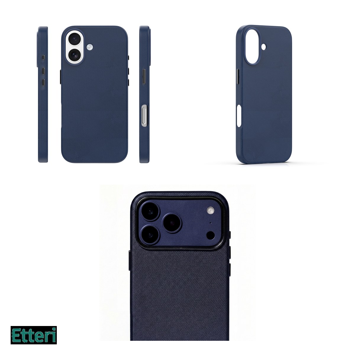 Husa Etteri Elegant Mag pentru Apple iPhone 16, Carcasa magnetica, Albastru [3]