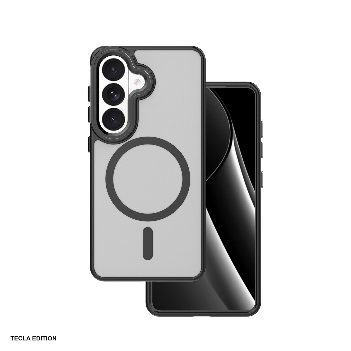 Huse si protectii pentru Samsung Galaxy S26 Plus - Husa Frozen Mag pentru Samsung Galaxy S26 Plus, Carcasa magnetica, Negru