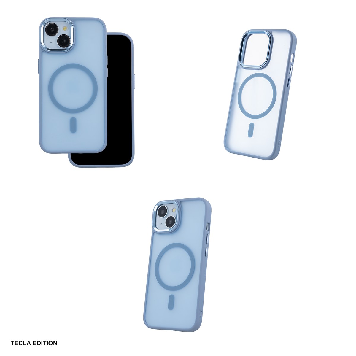 Husa Frozen Mag pentru Samsung Galaxy S26, Carcasa magnetica, Albastru [3]