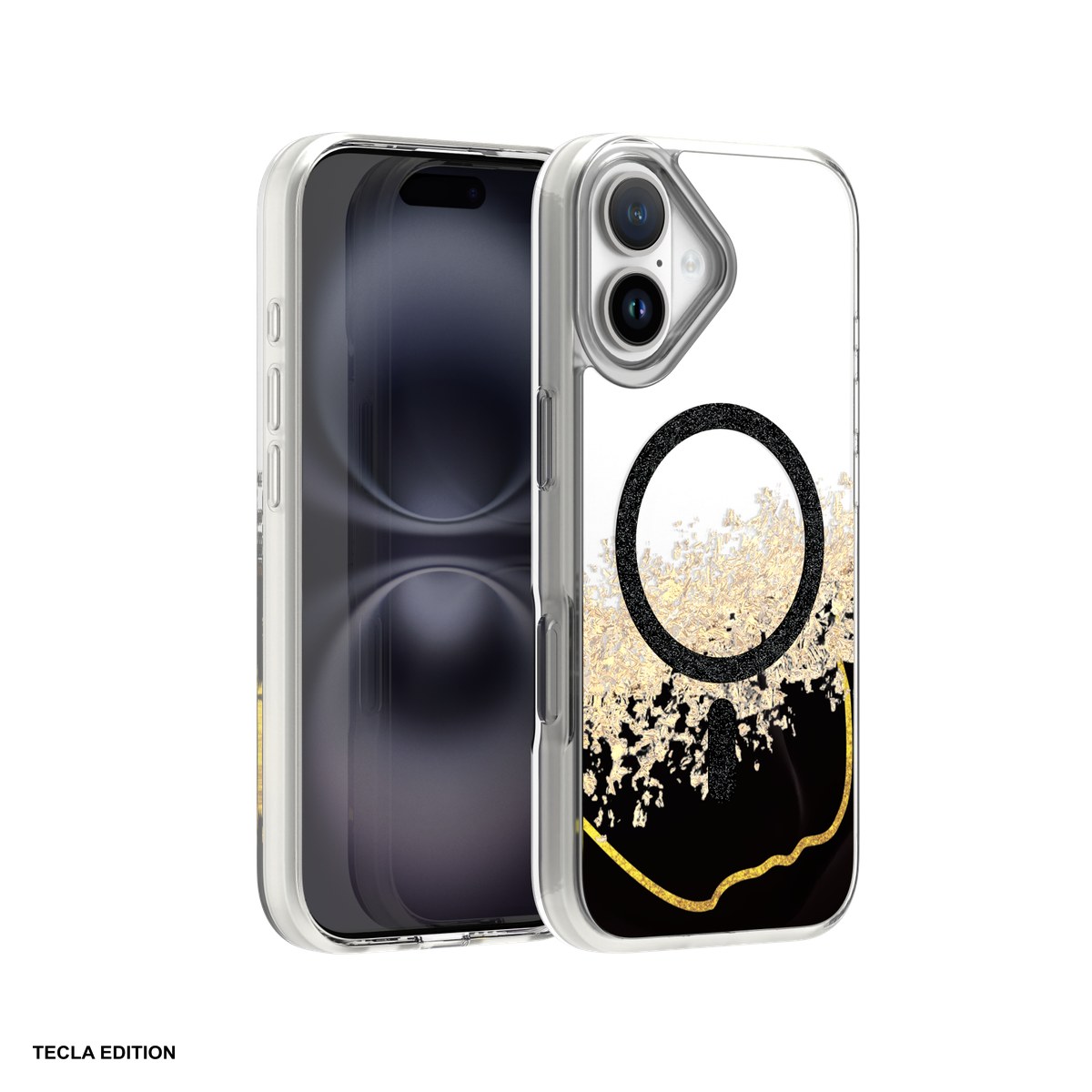 Huse si protectii smartphone - Husa Epoxy Mag pentru Apple iPhone 17, Carcasa magnetica, Negru