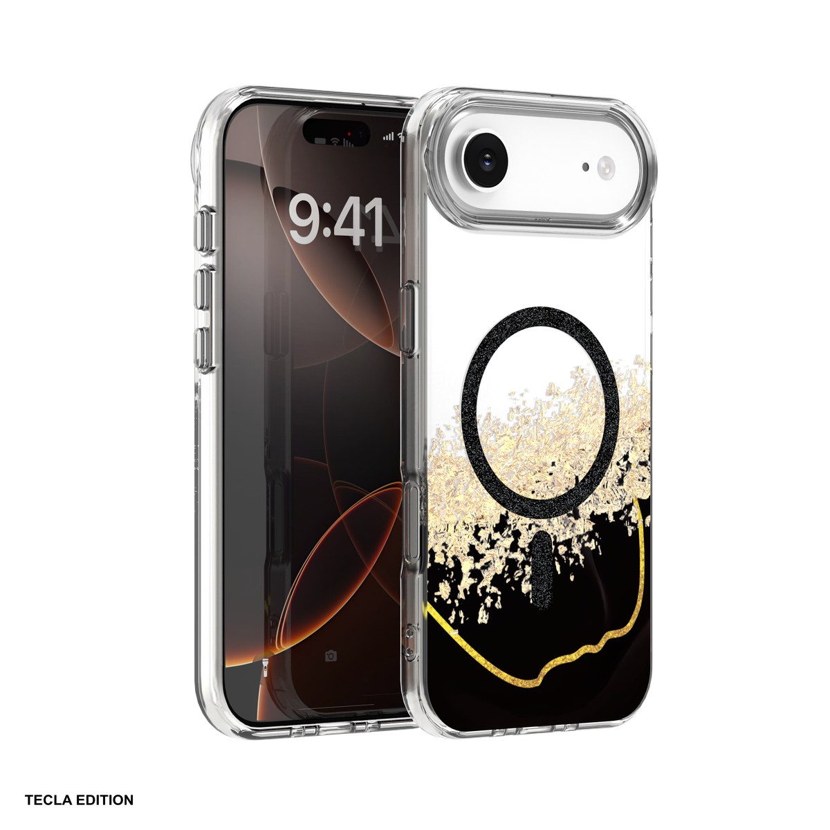 Huse si protectii smartphone - Husa Epoxy Mag pentru Apple iPhone 17 Air, Carcasa magnetica, Negru