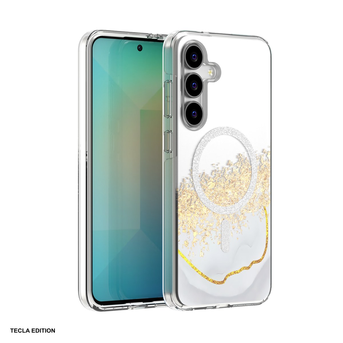 Huse si protectii pentru Samsung Galaxy S26 Plus - Husa Epoxy Mag pentru Samsung Galaxy S26 Plus, Carcasa magnetica, Alb