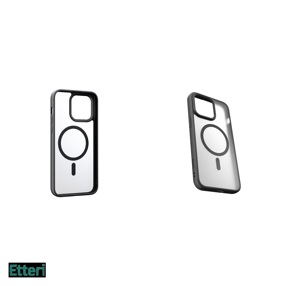Husa Etteri Matt Mag pentru Samsung Galaxy S26, Carcasa magnetica, Negru [4]