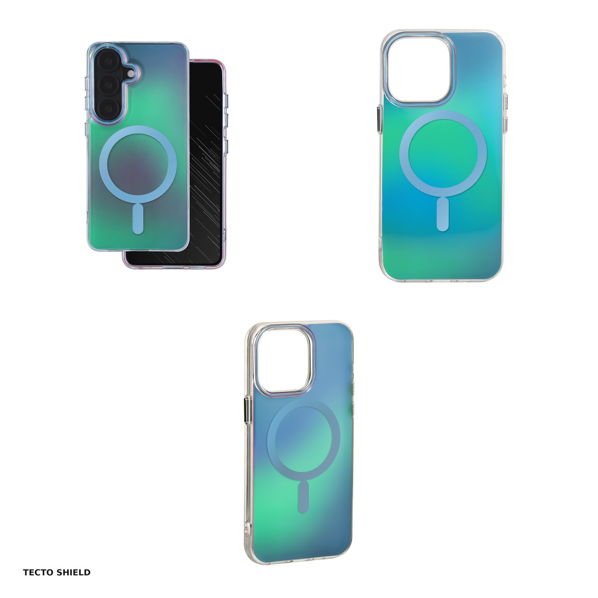 Husa Tecto Shield Aurora pentru Samsung Galaxy S26 Plus, Carcasa magnetica, Albastru [3]