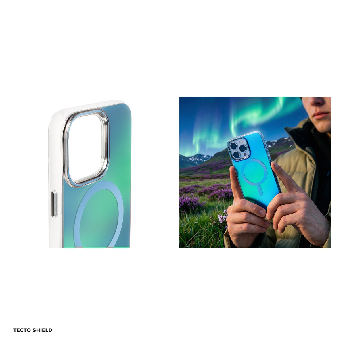 Husa Tecto Shield Aurora pentru Samsung Galaxy S26 Plus, Carcasa magnetica, Albastru [4]