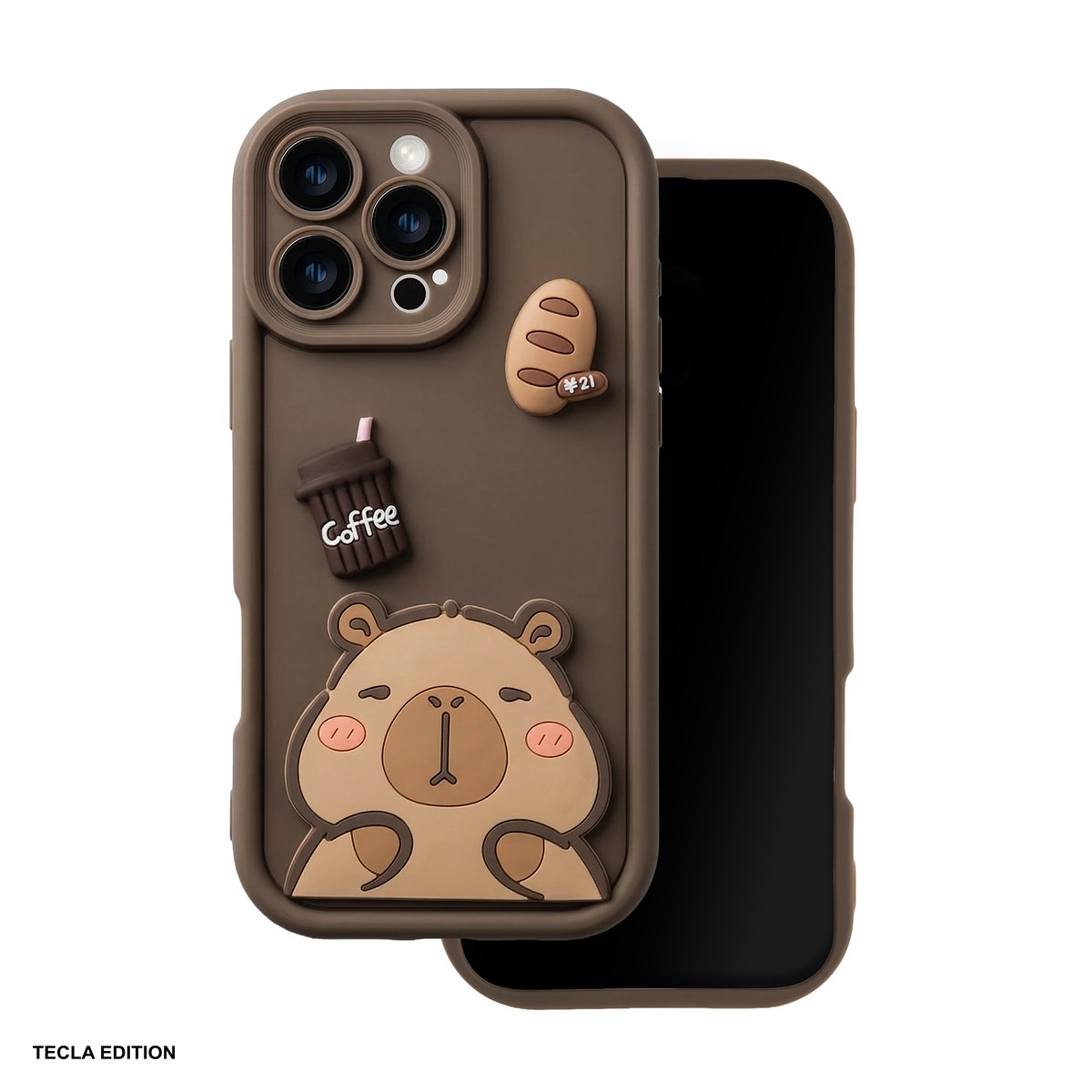 Huse si protectii pentru Samsung Galaxy S26 Plus - Husa Ultra Trendy 3D capybara pentru Samsung Galaxy S26 Plus, Carcasa, Maro