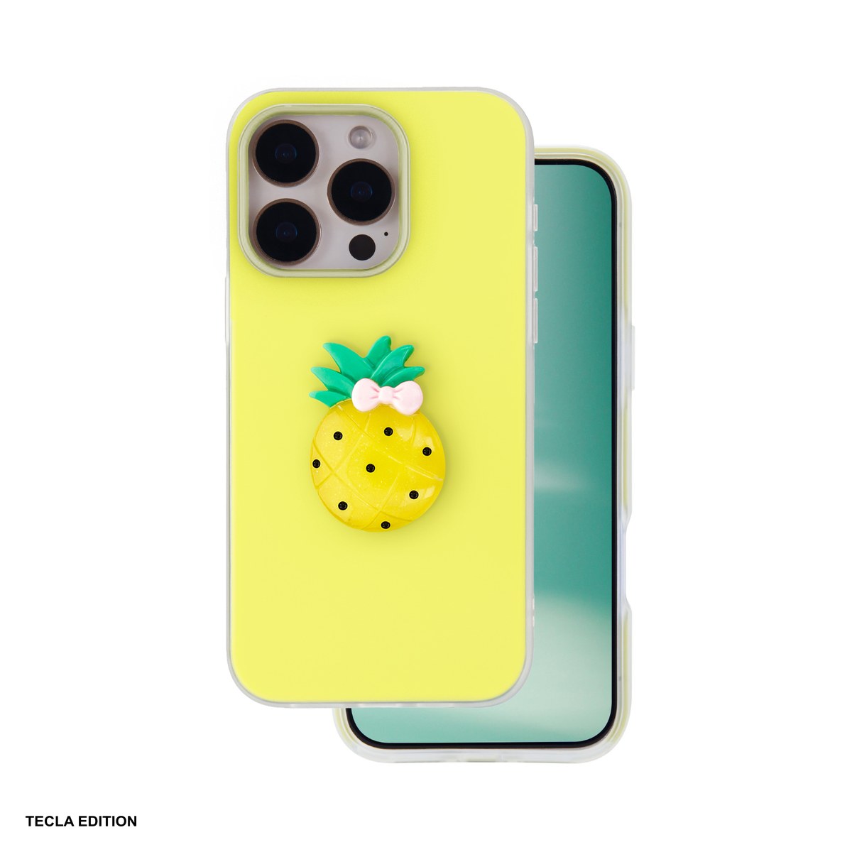 Huse si protectii smartphone - Husa Fruit 2in1 pentru Apple iPhone 15 Pro, Carcasa, Galben