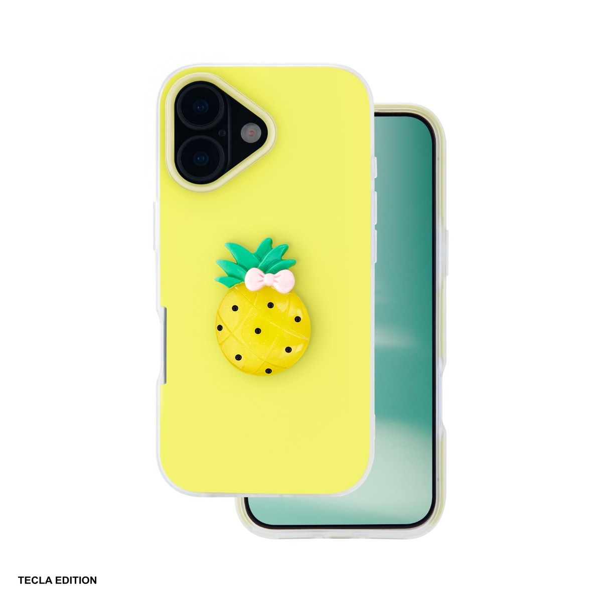 Huse si protectii smartphone - Husa Fruit 2in1 pentru Apple iPhone 16, Carcasa, Galben