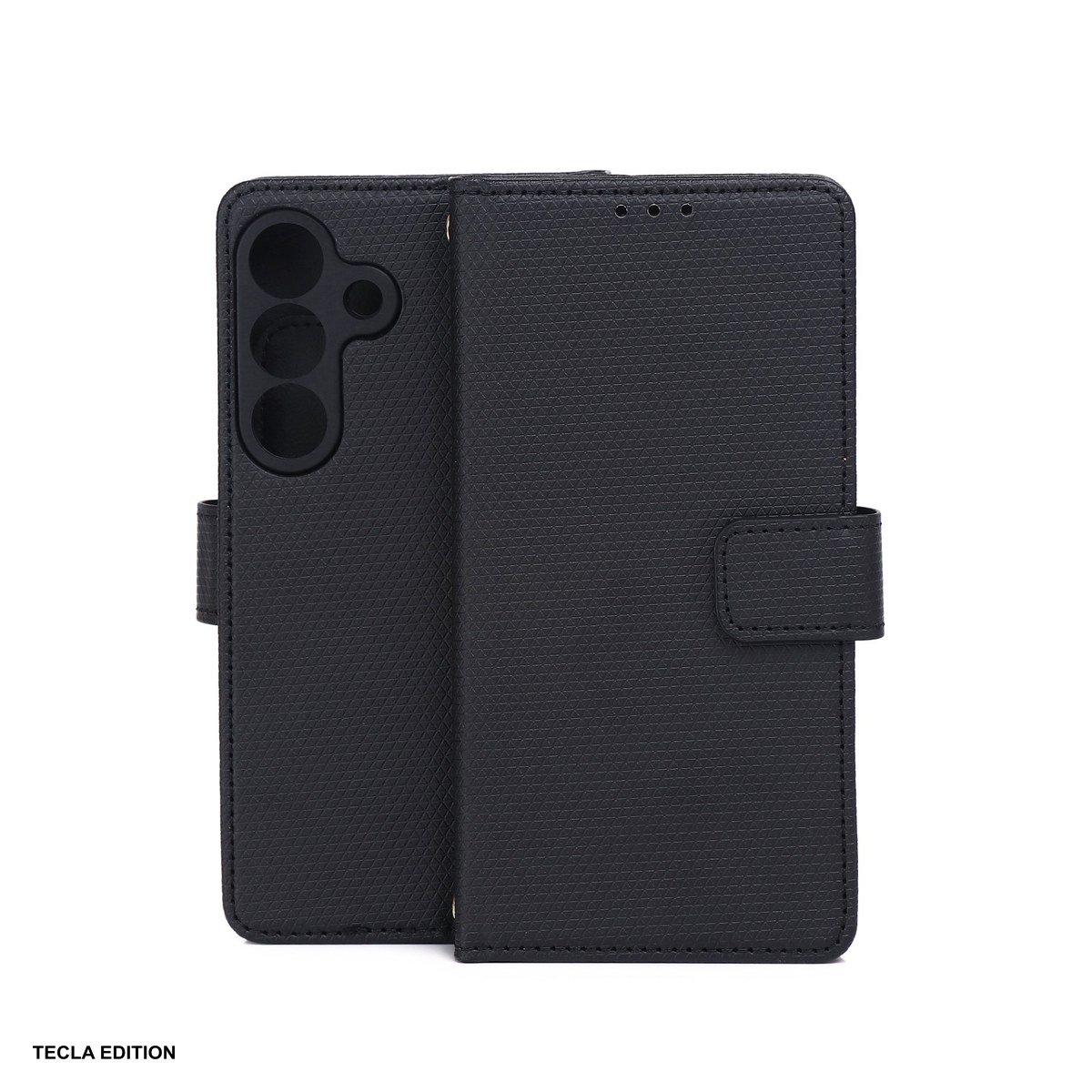 Huse si protectii smartphone - Husa Smart Triangle pentru Xiaomi Redmi Note 15 5G, tip carte, Negru