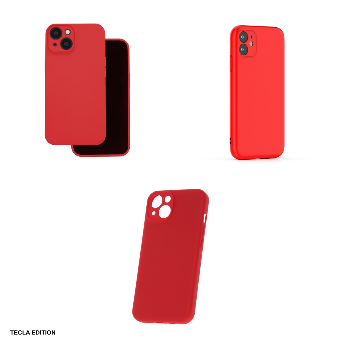 Husa Silicon pentru Xiaomi 17, Carcasa, Rosu [3]