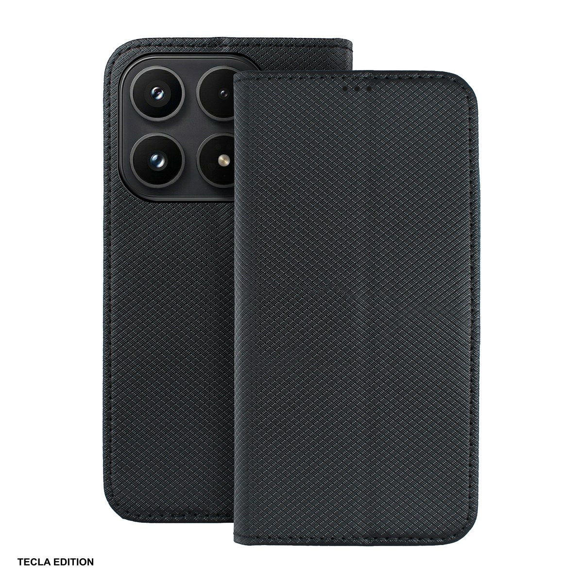 Huse si protectii pentru Xiaomi 17 - Husa Smart Magnet pentru Xiaomi 17, tip carte, Negru