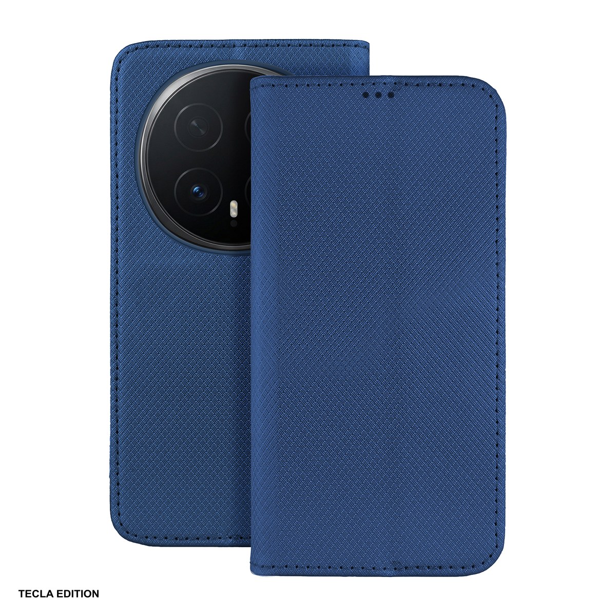 Husa Smart Magnet pentru Honor Magic 8 Pro, tip carte, Albastru [0]
