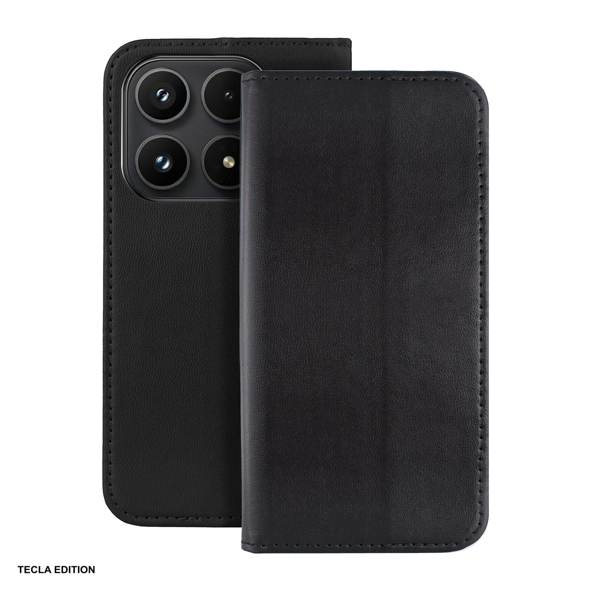 Huse si protectii smartphone - Husa Smart Magnetic pentru Xiaomi 17, tip carte cu inchidere magnetica, Negru