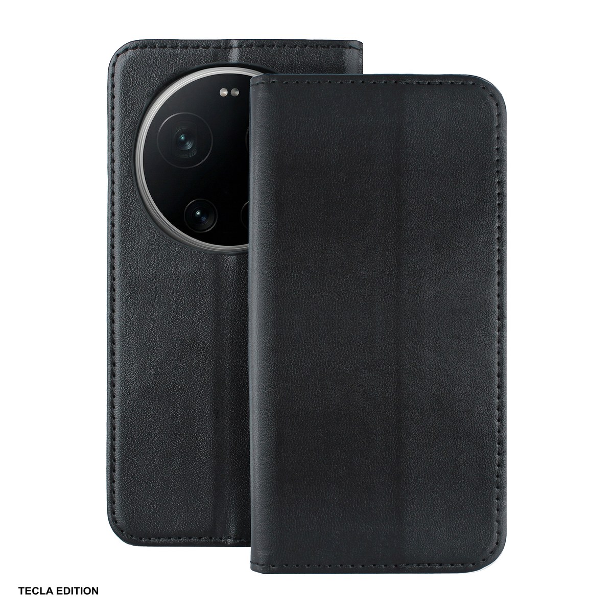 Huse si protectii smartphone - Husa Smart Magnetic pentru Xiaomi 17 Ultra, tip carte cu inchidere magnetica, Negru