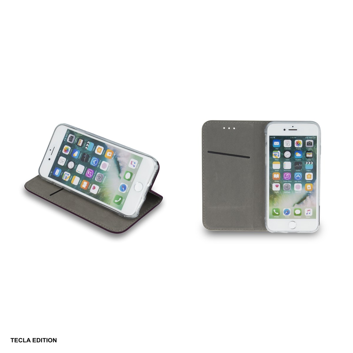 Husa Smart Magnetic pentru Honor Magic 8 Pro, tip carte cu inchidere magnetica, Visiniu [4]